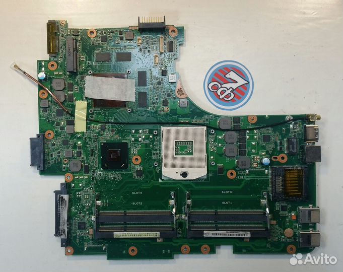 Материнская плата ноутбука Asus N53SV i7 4 slotRAM