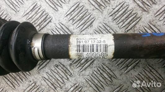 Привод передний левый dacia logan 1 (96O04KS01)