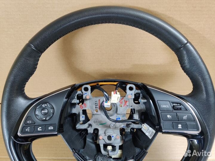 Mitsubishi Outlander 3 руль с подогревом камера