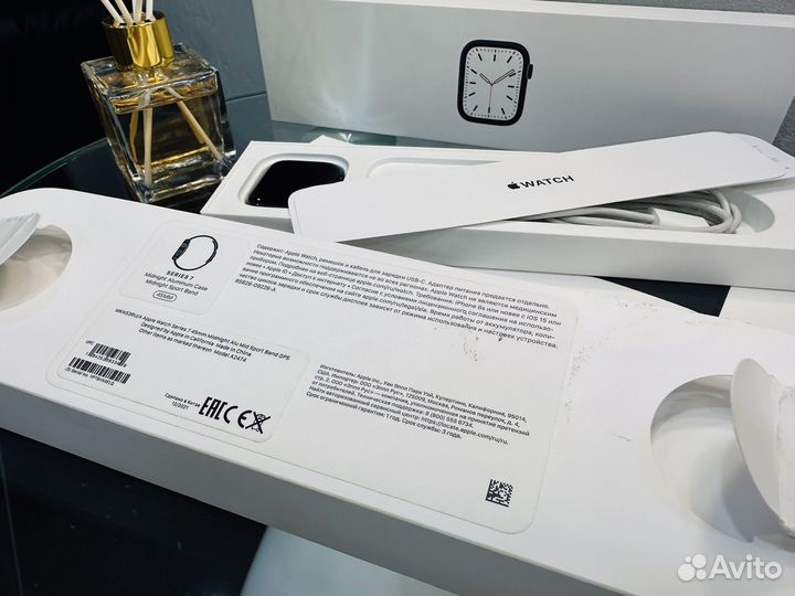 Apple Watch 7 45mm Midnight Магазин. Гарантия