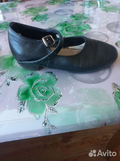 Туфли для народных танцев черные 31