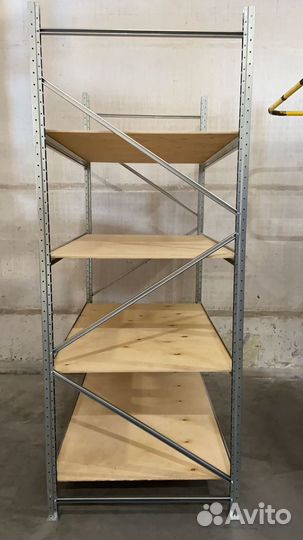 Металлические стеллажи полочные