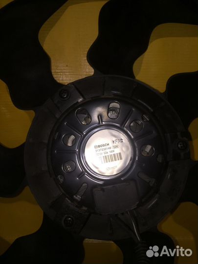 Крыльчатка KIA ceed 2 JD hyundai I30 bosch