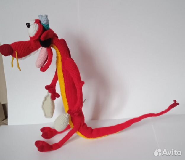 Вязаные игрушки ручной работы