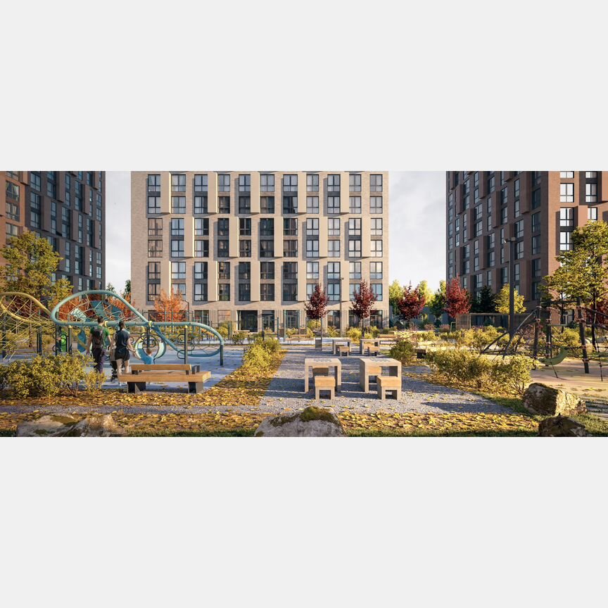 1-к. квартира, 42,8 м², 9/12 эт.