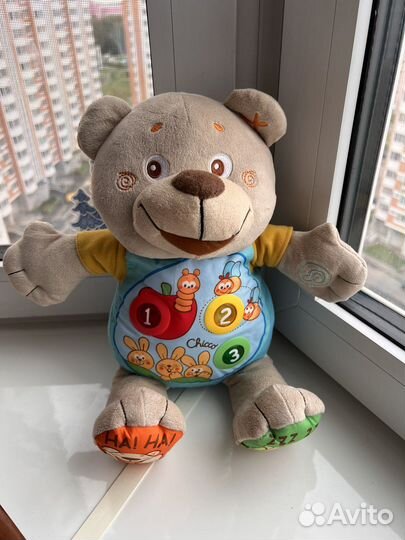 Говорящий мишка Chicco teddy