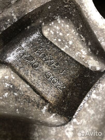 Диски Toyota lc100vx R16 ET60