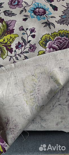 Ткань интерьерный лен