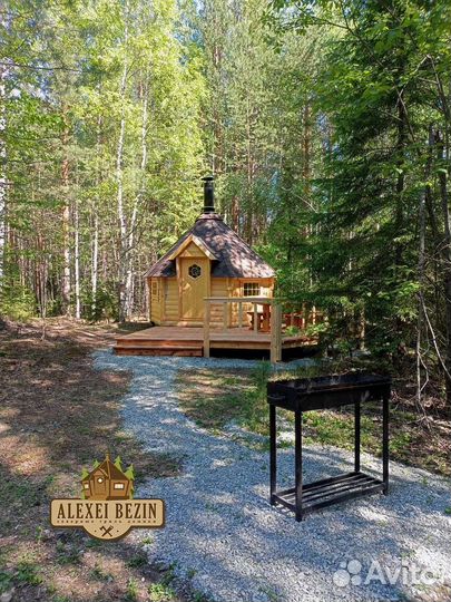 Финский гриль домик