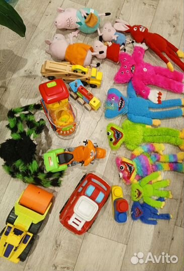 Детские игрушки пакетом для мальчика