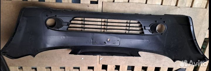 Бампер передний chevrolet spark (M200) 05-10