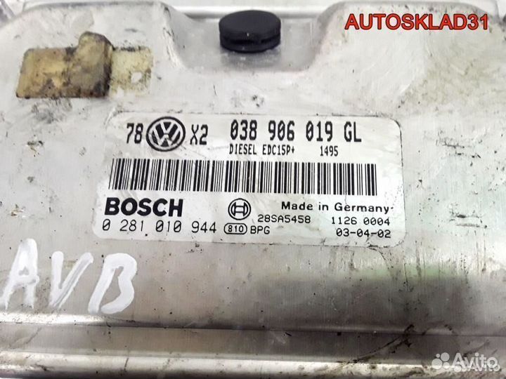 Эбу Volkswagen Passat B5+ 1,9 AVB 038906019GL