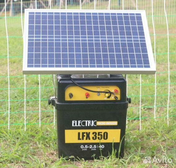 Электронный забор LFX 350 на солнечной батарее