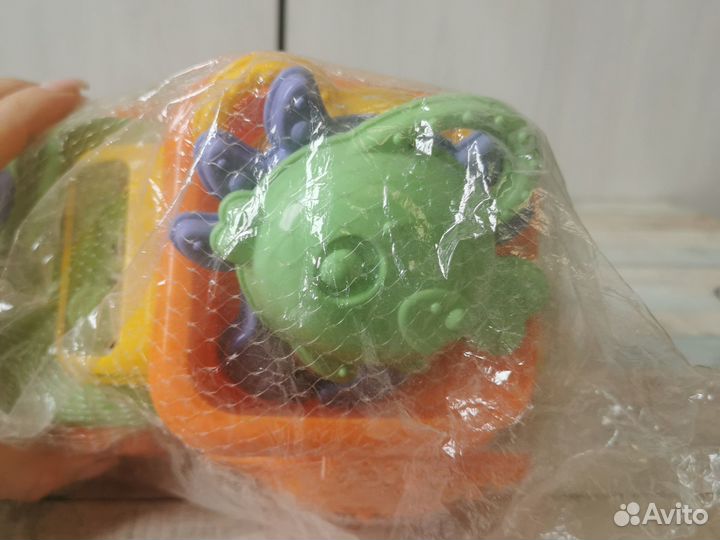 Новая игрушка машинка песочный набор