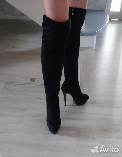 Сапоги ботфорты