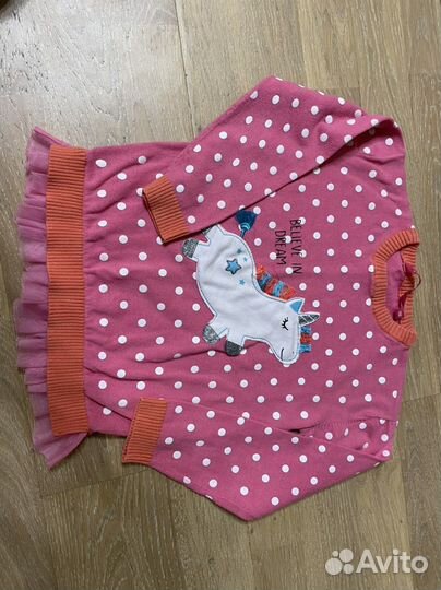 Пакет вещей на девочку 116р