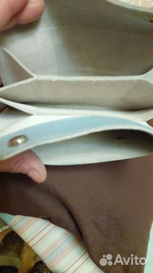 Новый натуральный кожаный портмоне