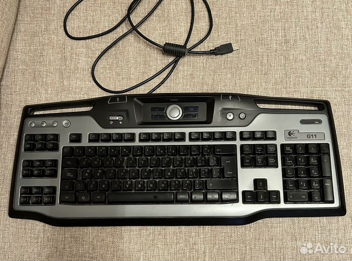 Проводная клавиатура Logitech G11 с подсветкой