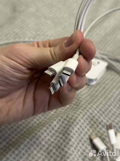Зарядный провод iPhone type-c lightning