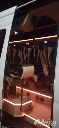 Аренда, заказ автобуса с прицепом,Mercedes