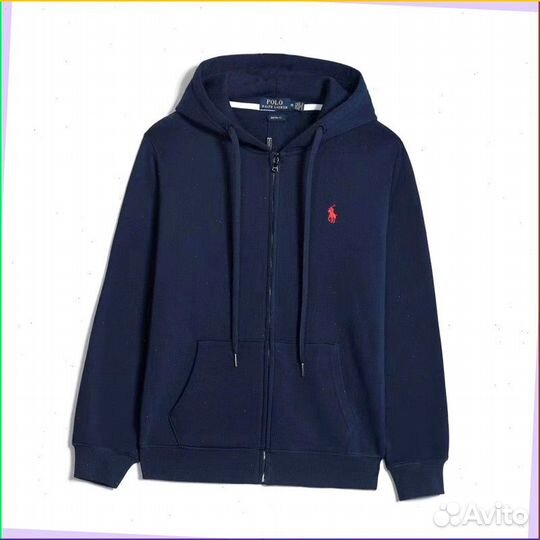 Зип худи Polo Ralph Lauren (Лучшее качество)