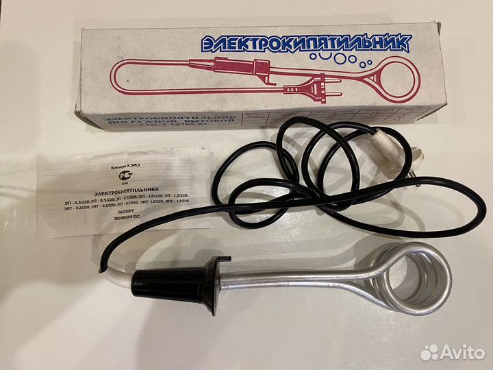 Электрокипятильник погружной бытовой гост 14705-83