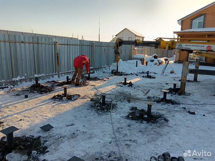 Винтовые сваи напрямую от завода