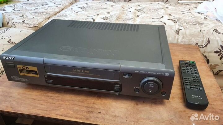 Видеомагнитофон sony SLV-X715