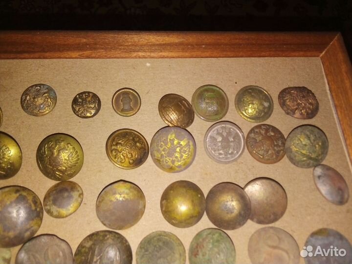 Старинные антикварные пуговицы 150 шт. Одним лотом