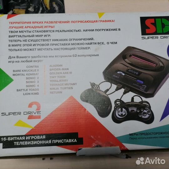 Т) Sega 16 bit 62 игры