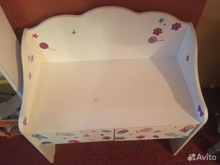 Комодик тумбочка трюмо детское