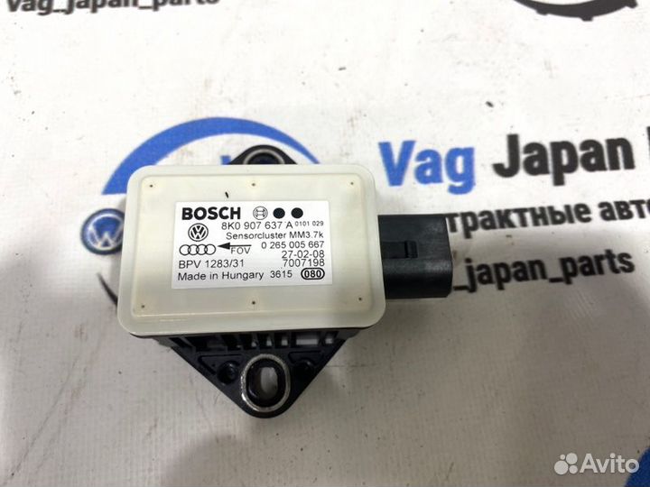 Датчик ускорения Audi A5 T8 cala 2008