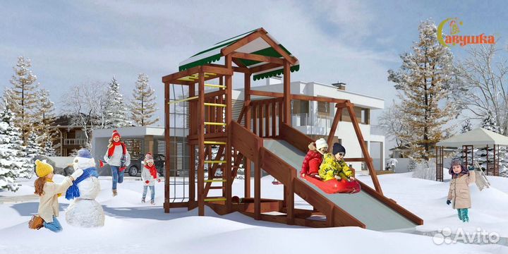 Детская площадка уличная для активных игр