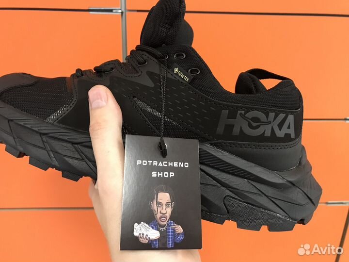 Мужские зимние кроссовки. Hoka Goretex