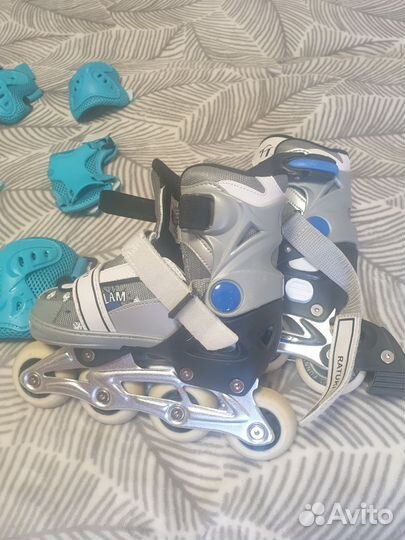 Детские ролики и защита