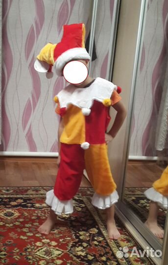 Новогодний костюм скомороха