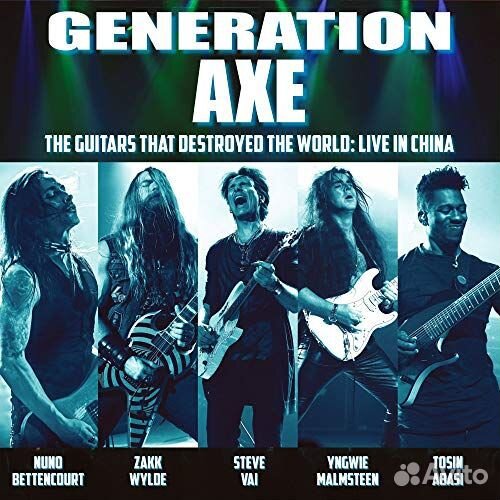 Generation Axe - The Guitars That Destroyed The World: Live In China (1 CD)