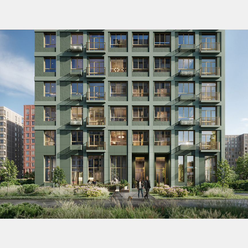 2-к. квартира, 64,9 м², 4/12 эт.