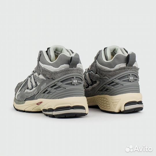 New Balance 1906D Mid Grey Suede with Fur