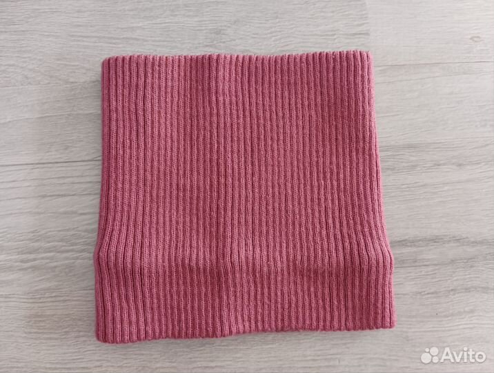 Шапка + снуд демисезон для девочки