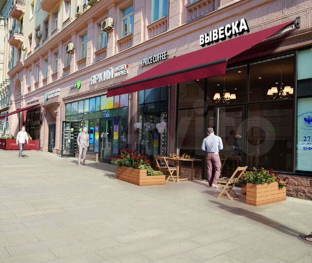 Помещения на первой линии Красной Пресни