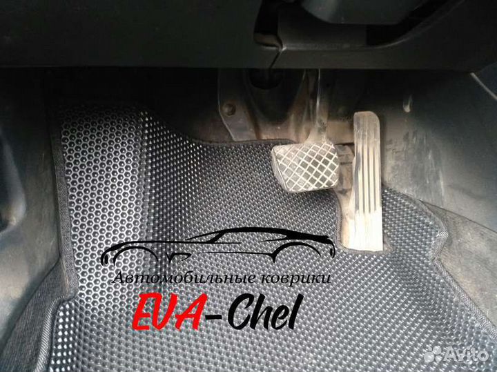 Автоковрики EVA 3D с бортами