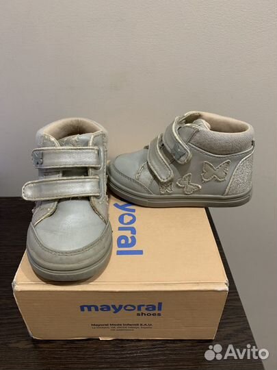 Кеды ботинки детские mayoral 22 размер