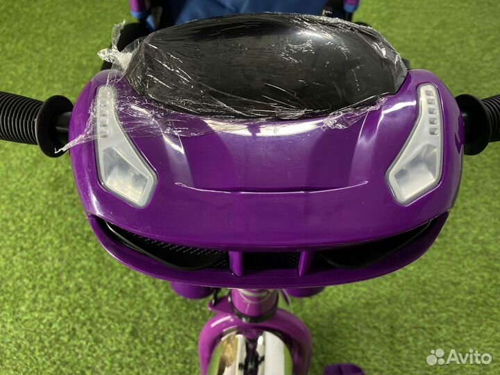 Трехколесный велосипед с родительской ручкой