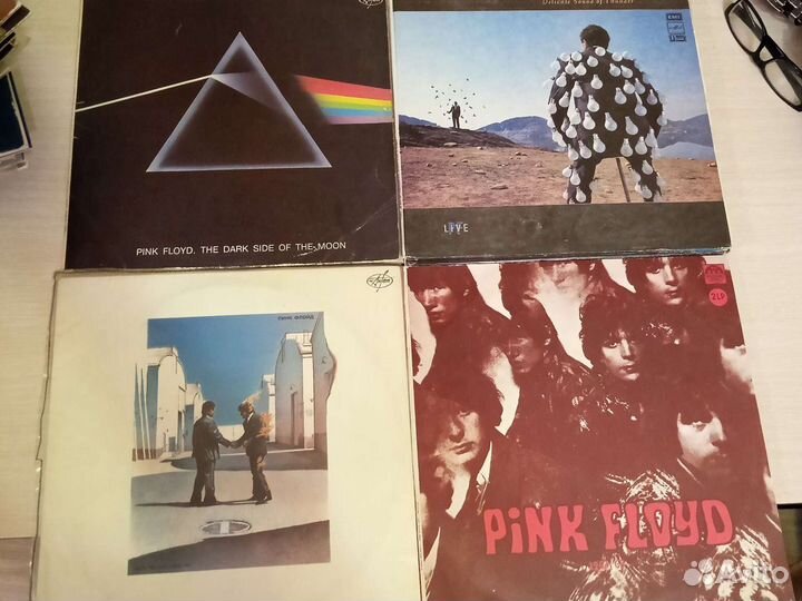 Pink Floyd, elo, Beatles, Santana, uriah heep