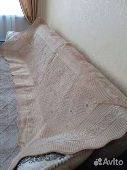 Плед двух сторонний на угловой диван