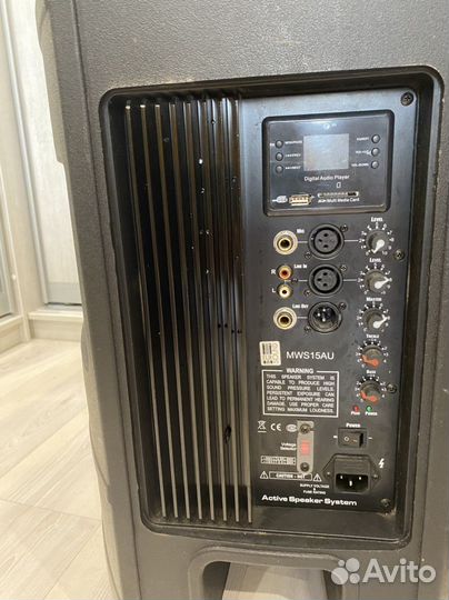 Колонки акустические woldy mws15au (eurosound)