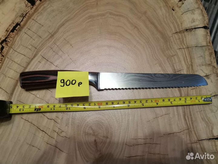 Кухонные ножи с дизайном дамасской стали