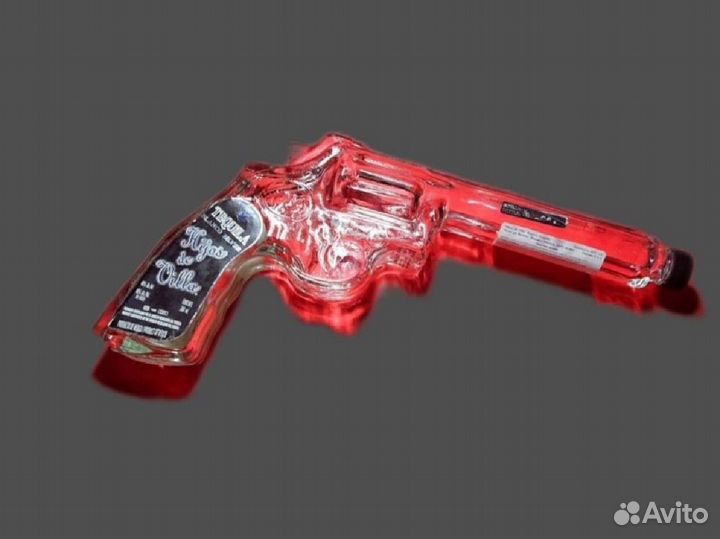 Фигурная бутылка пистолет 0,2л