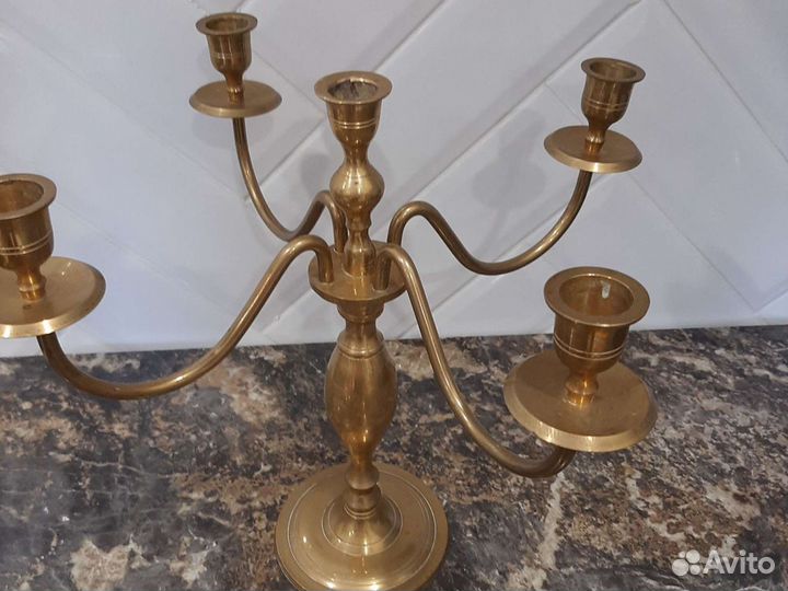 Кандилябр винтаж Европа